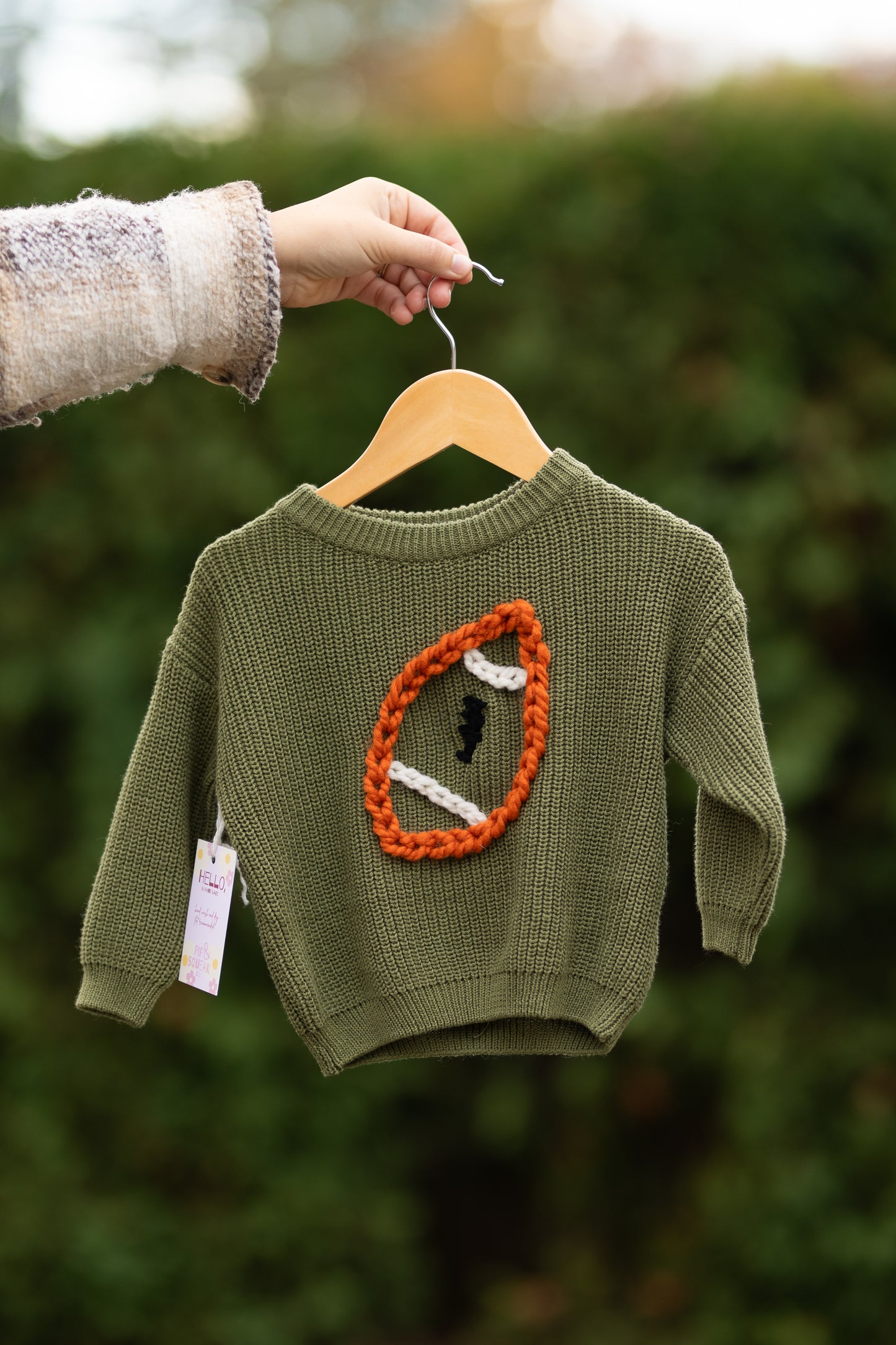 Football Sweater 6-12m (Ready to ship)