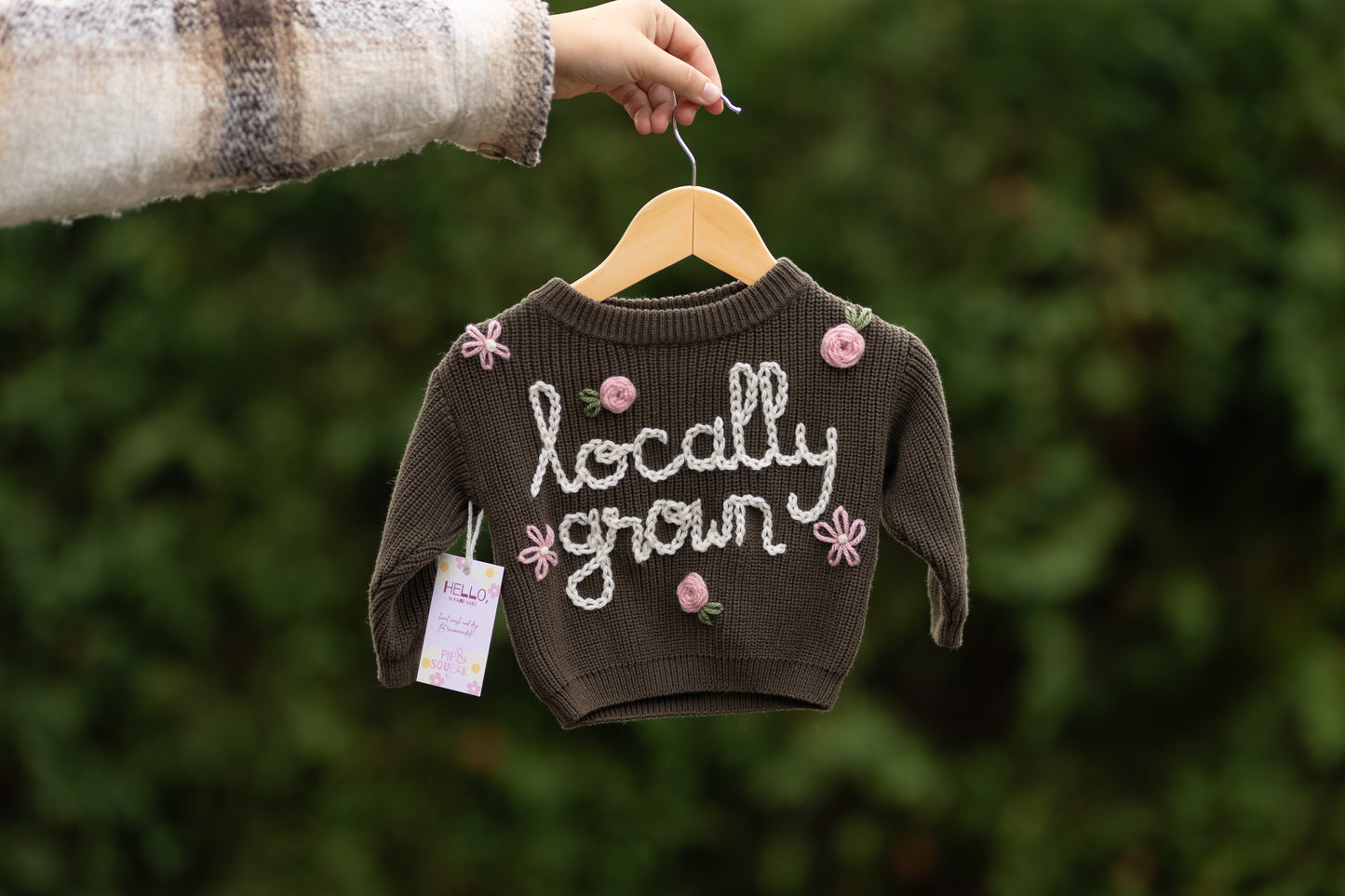 Locally Grown Sweater 0-3m (Ready to ship)