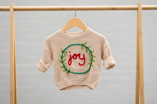 Joy Sweater 3-6m (Ready to ship)