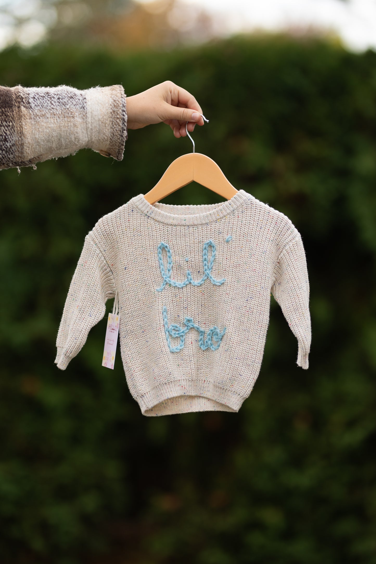 Lil Bro Sweater 6-12m (Ready to ship)